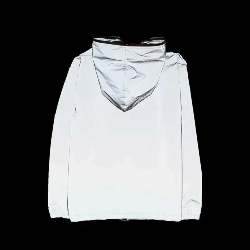 야간 경고 반사 재킷 봄/가을 방풍 후드 재킷 하이 스 - Fashion Street Night 리뷰 및 가격
