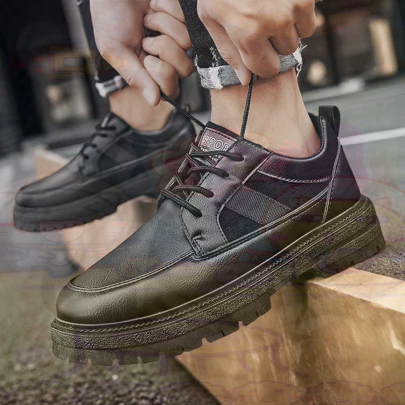 어두운 천연 가죽 패션 트레이너 테니스 남성 운동화 패 - Street Fashion For Short Guys 리뷰 및 가격