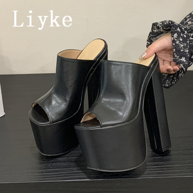 리예 런웨이 패션 18CM 극단적인 하이힐 여성 파티  - Fashion Street Night 리뷰 및 가격